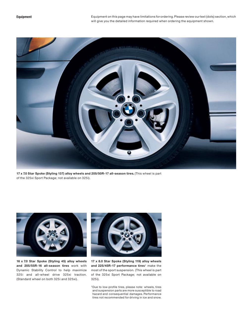 2004 BMW 3-Series Wagon Brochure Page 9
